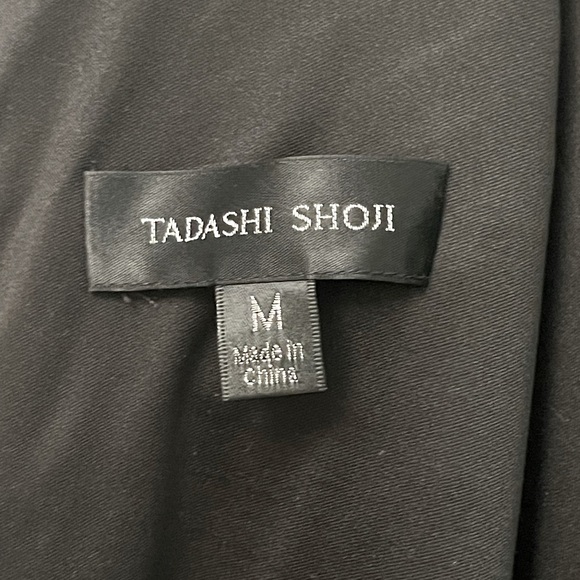 Tadashi Shoji Esme Dress, Black Sz M / sz 8 - Picture 12 of 13